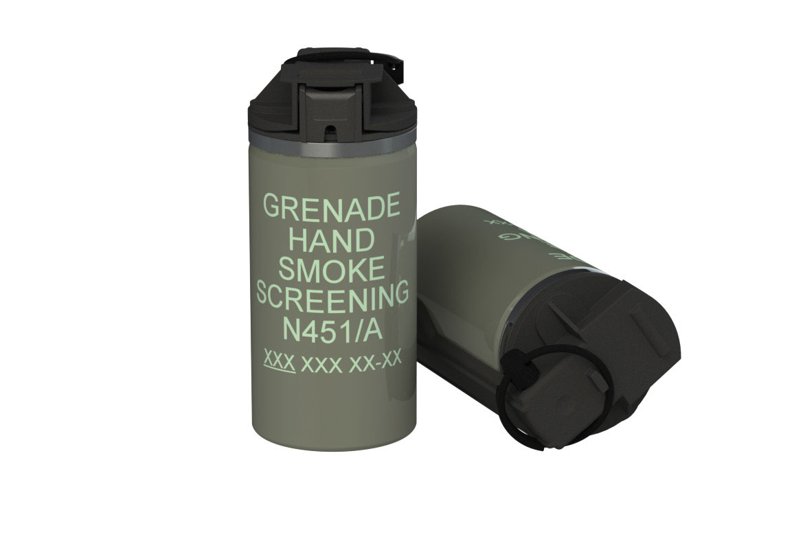L132A1 / L132A2 Compact Smoke Screening Grenade