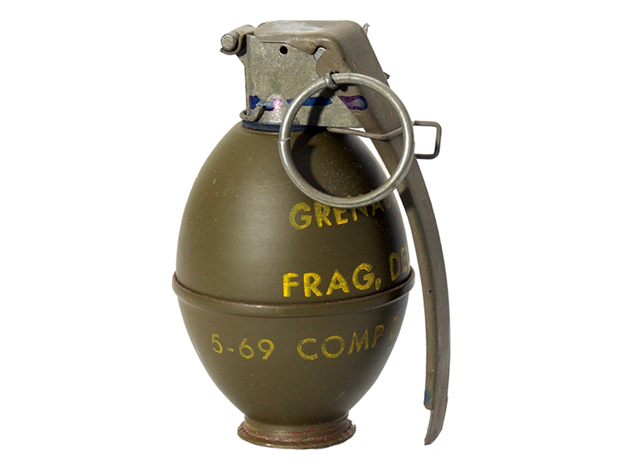 M26A1 fragmentation hand grenade