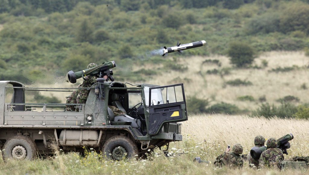 イギリス陸軍 ジャベリン実射評価試験部隊 (Pinzgauer 4x4)