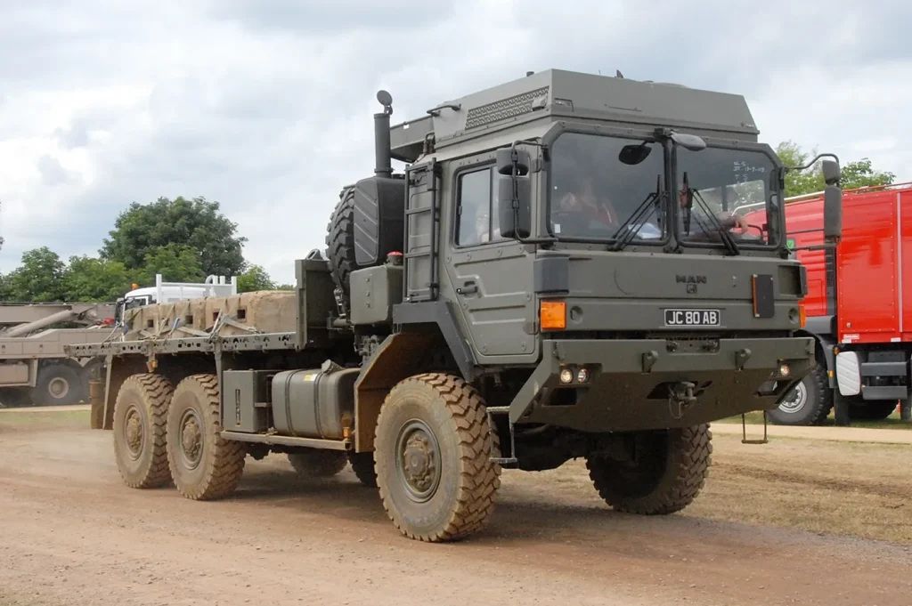 Support Vehicle Medium Cargo / MAN HX58 6×6 Tactical Truck