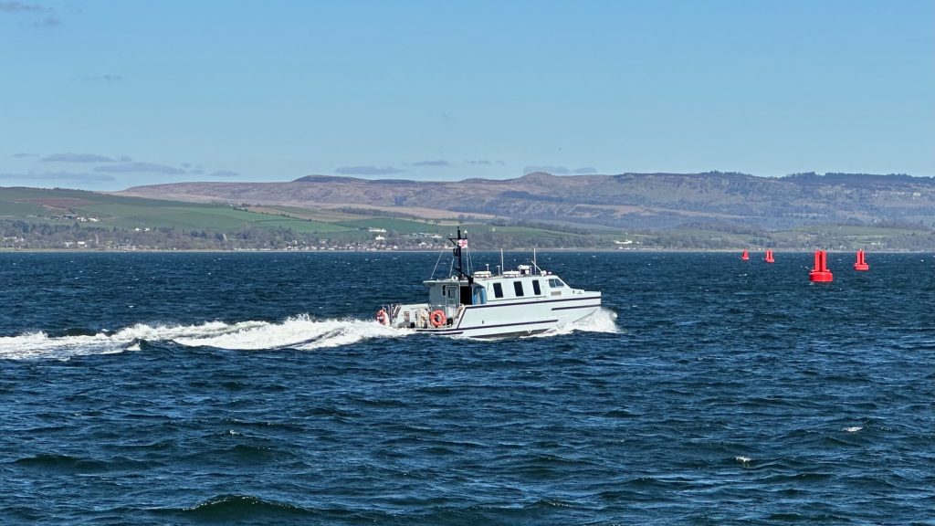 Sea-class workboat SMB-03 右舷後部