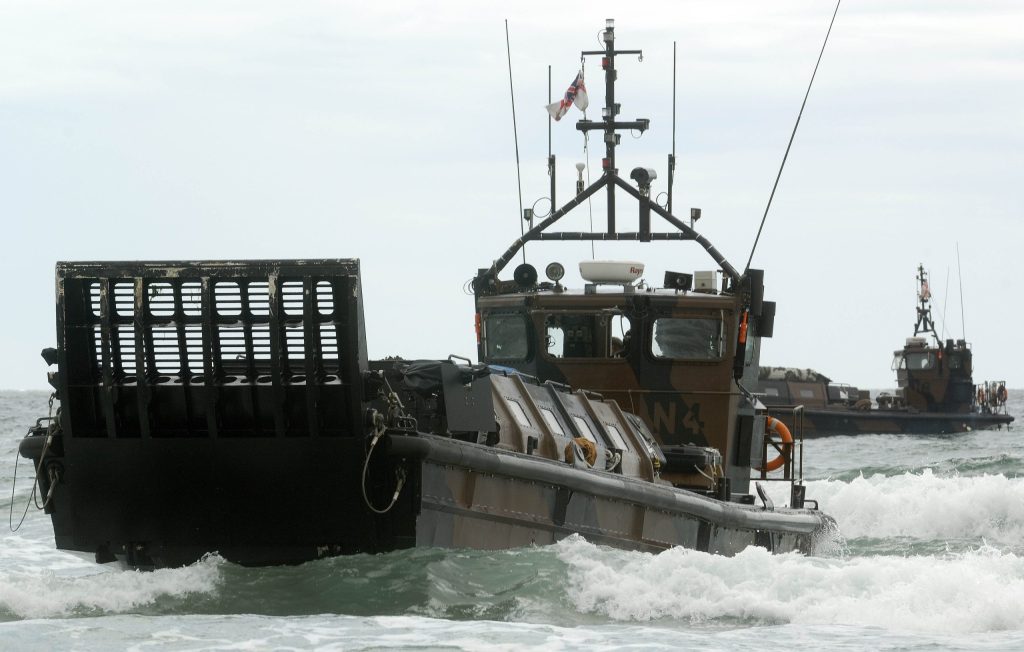 イギリス海兵隊 第9突撃中隊(LCVP Mk 5)