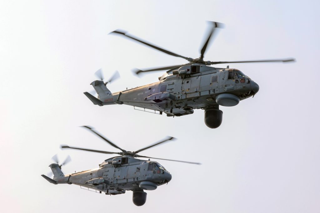 Merlin HM Mk2 Crowsnest ASaC 右側面