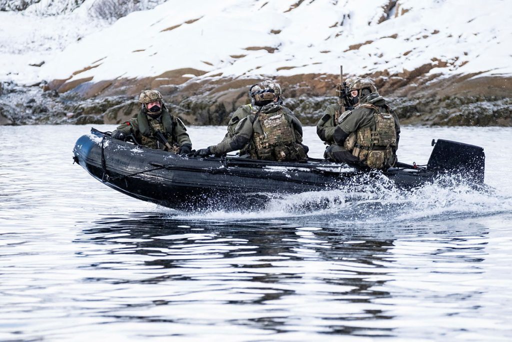 イギリス海兵隊 監視偵察中隊海岸偵察チーム(IRC)