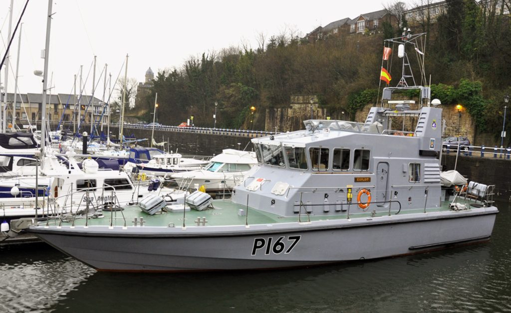 HMS Exploit (P167)