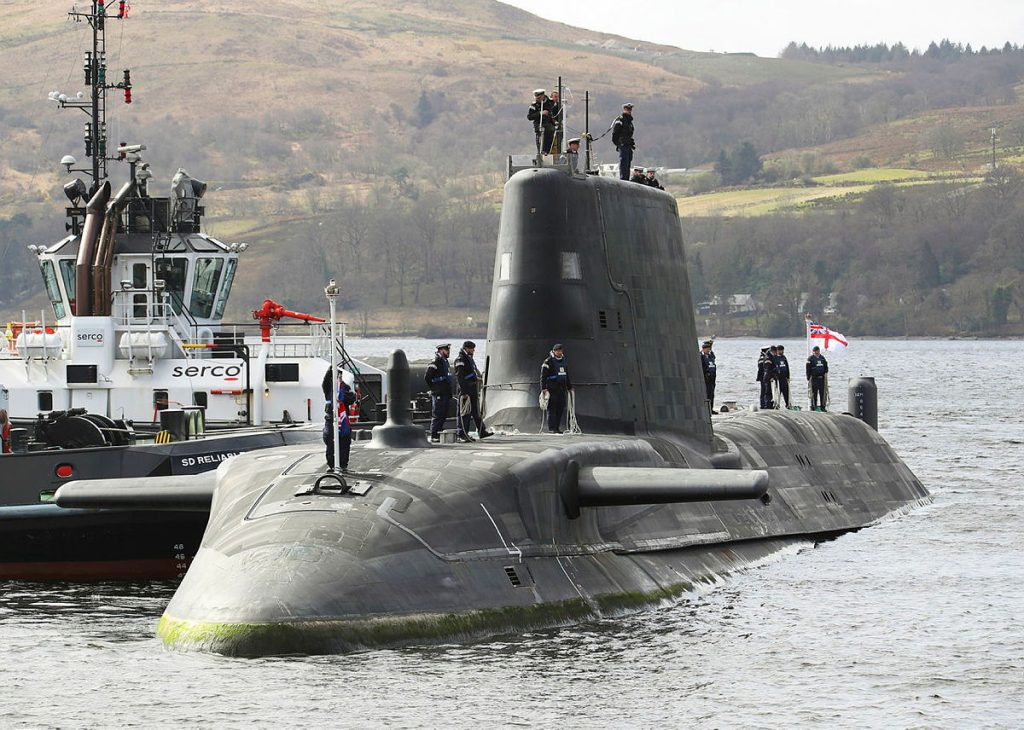 HMS Audacious (S122)