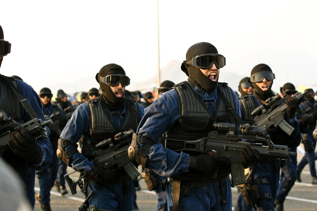 サウジアラビア治安部隊(G36C)