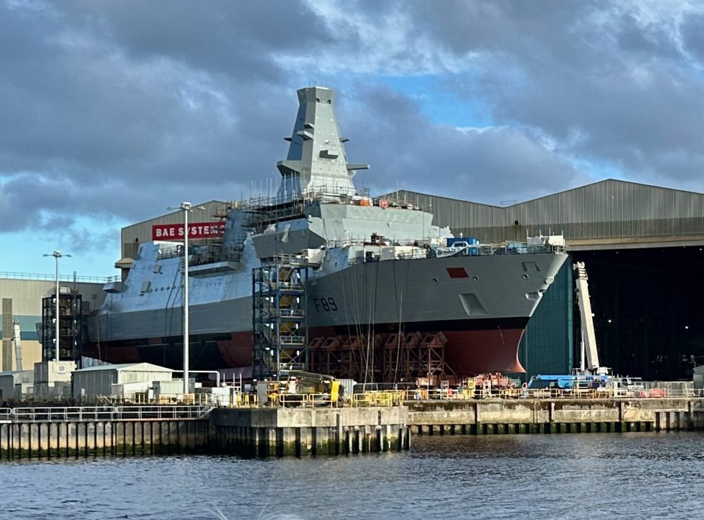 BAEシステムズ・ゴーバン造船所 (HMS Cardiff)