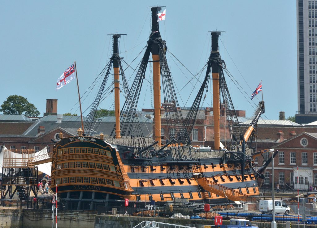 HMS Victory 船尾