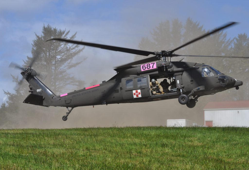 オレゴン州陸軍 (HH-60M)